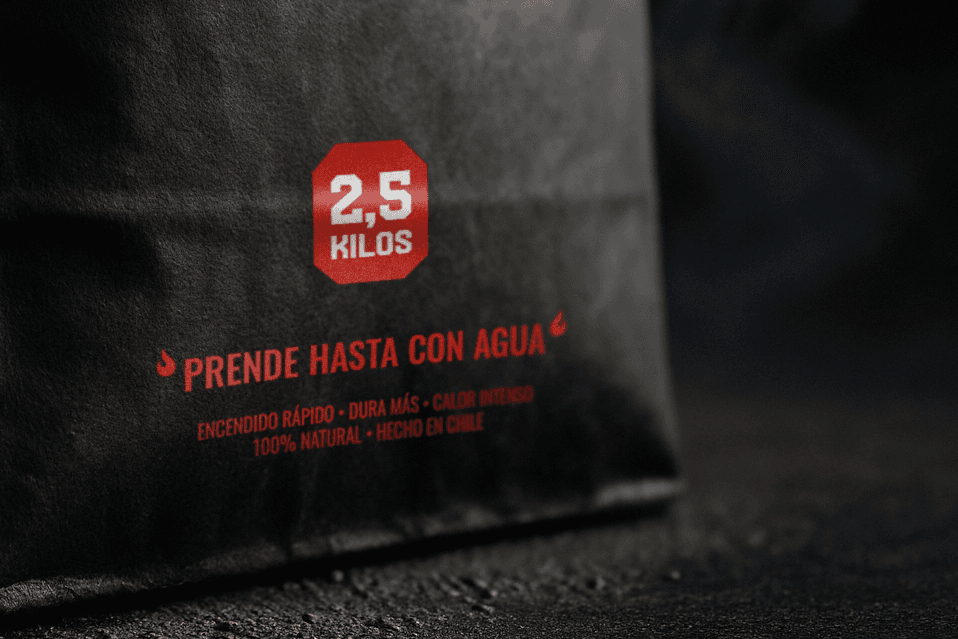 Label closeup showing texture and material details