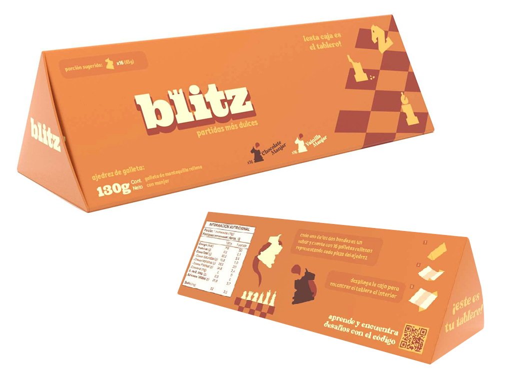 Blitz chess set