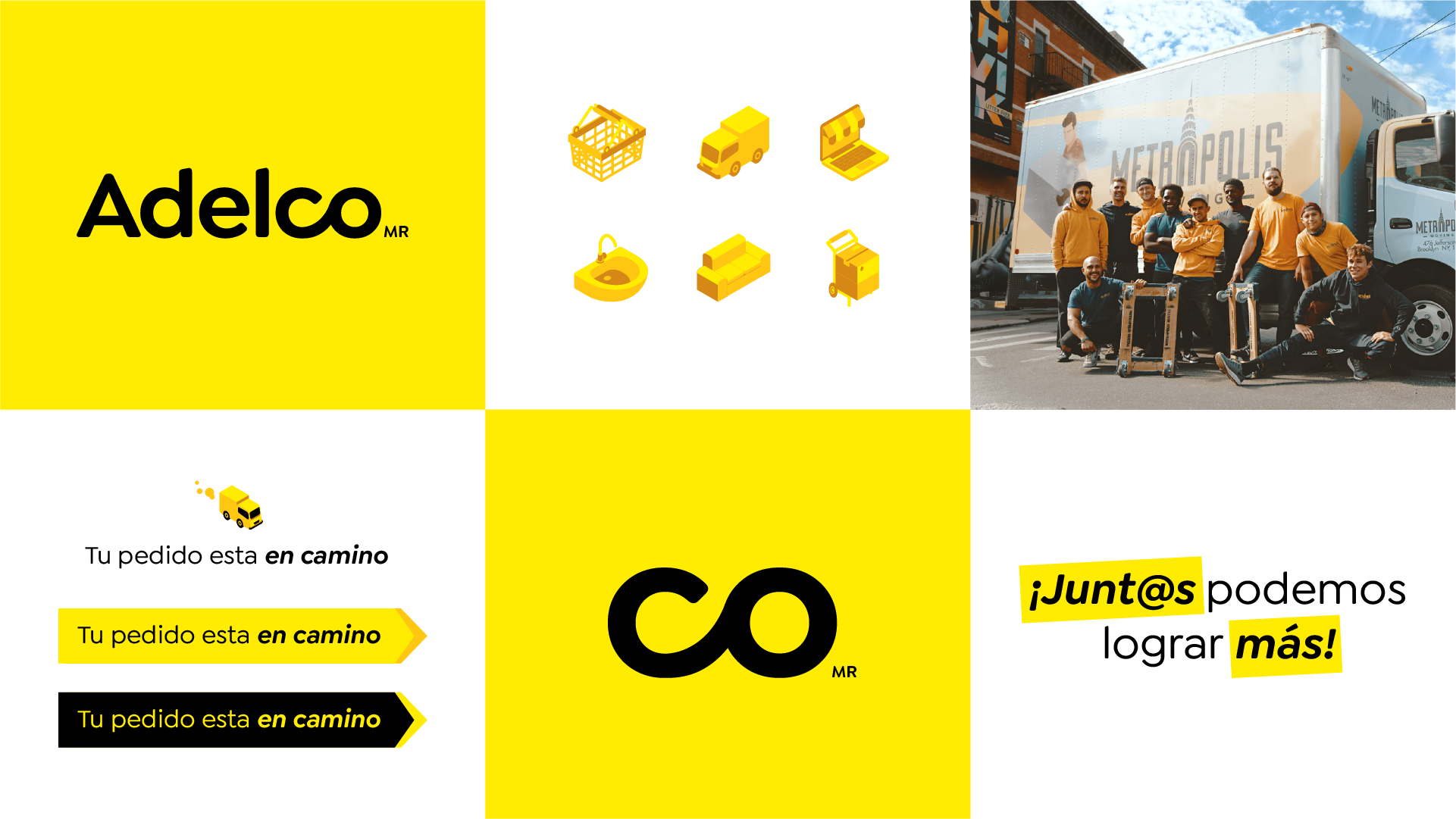 Adelco branding